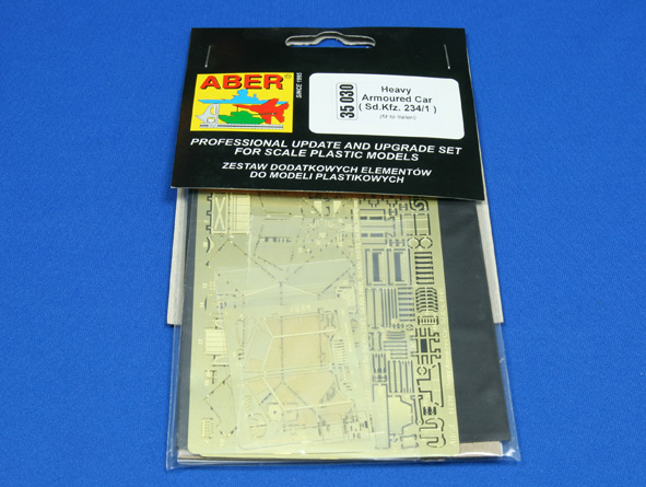 ABR-35-030  Дополнения для  Sd.Kfz. 234/1 (2 cm gun heavy armoured car) для Italeri 1/35