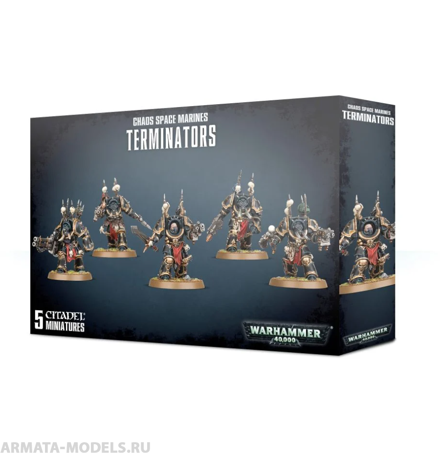 43-19GW Набор Космодесант Хаоса: Терминаторы (Chaos Space Marines Terminators)