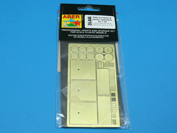 ABR-35-A46  Дополнения для  Side fuel tanks and smoke cannisters for T-34 & IS-2 для  1/35