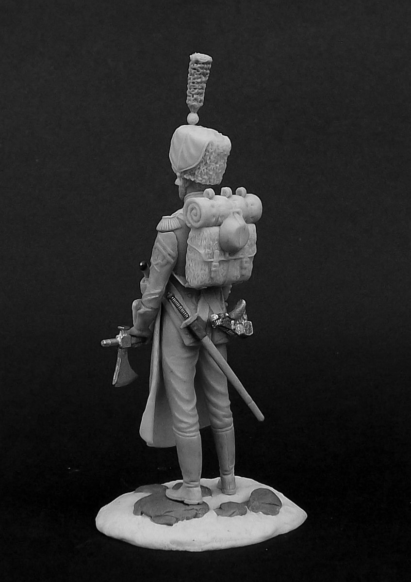 CHM-54151. Сержант-сапер 7-го линейного пехотного полка Королевский Африканский корпус Chronos Miniatures