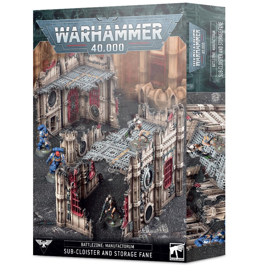 64-62GW Набор Зона Битвы: Мануфакторум. Суб-клуатр и Храм-хранилище (Battlezone: Manufactorum - Sub-cloister and Storage Fane)