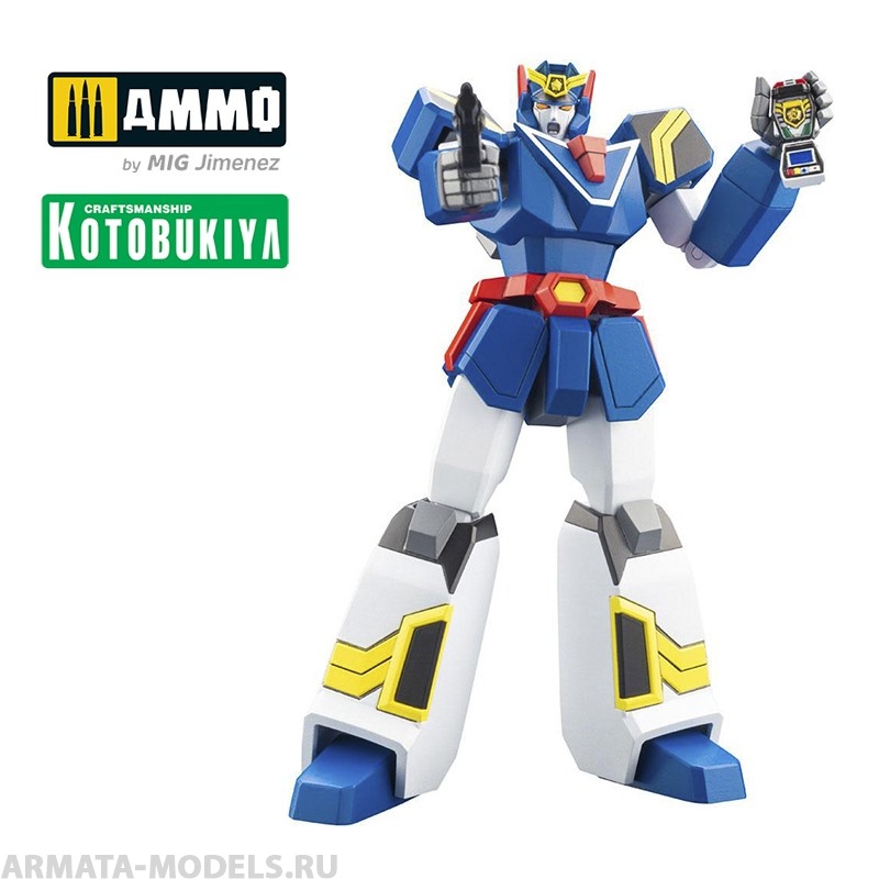 KTOKP495 Сборная модель Brave Police J-Decker Plastic Model Kit Deckerd & Max Cannon KOTOBUKIYA