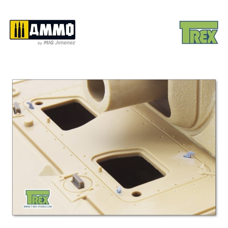 TR35026 Крюки Lifting Hook for WWW II German Panzer Set A