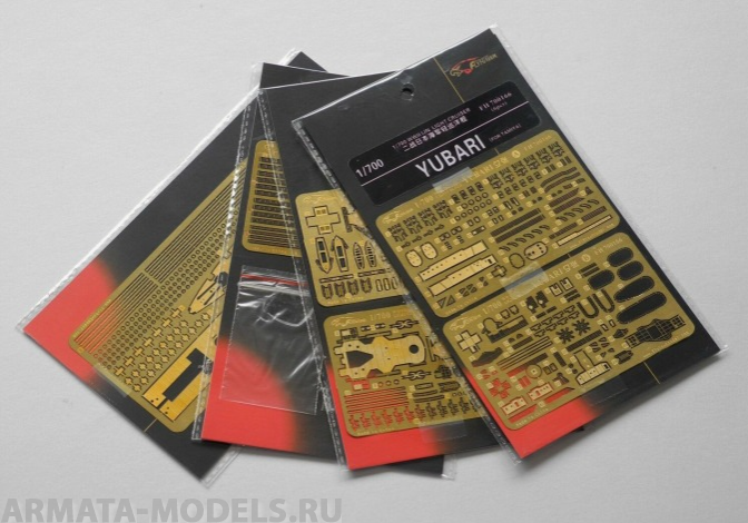 FH700166 Фототравление WWII IJN Light Curiser Yubari (for Tamiya NO.31319)