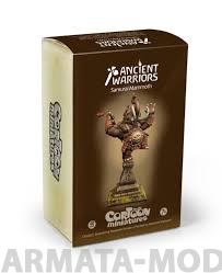 СM-A02 Декоративная фигурка из смолы;Самурай Мамонт (Samurai Mammoth)