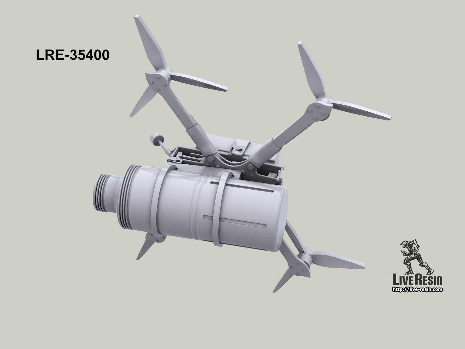 LRE35400 Дрон камикадзе 10  дюймов - 6 (Не для свободной продажи) Live Resin