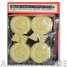 PEA112 Набор фототравления для 1/35 Road Wheels for Sd.Kfz.234 Pattern 3 (For DRAGON)