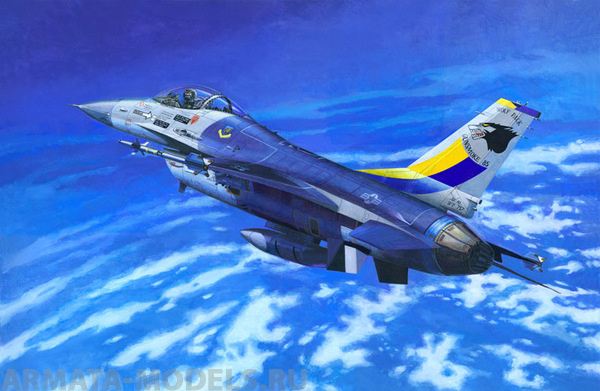 D-33 Самолет  F-16A-15 Gunsmeke'85 MISTERCRAFT