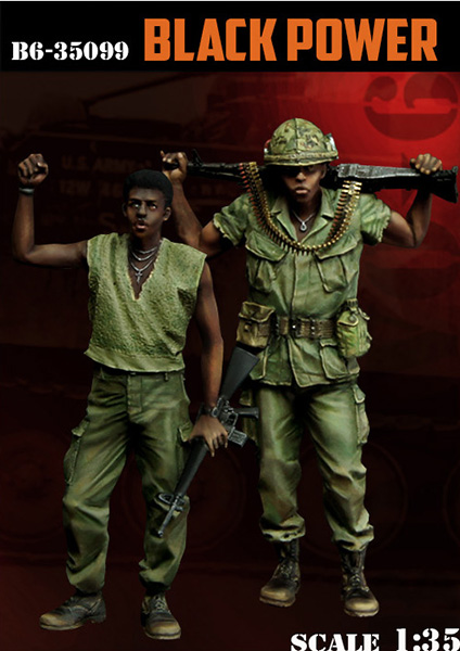 B6-35099 Миниатюра Black Power