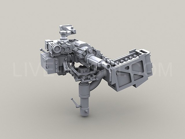 LRE35070 Автоматический 40 мм гранатомёт Mk47 [ALGL] Striker 40 на  на основании Vinghog ICSW