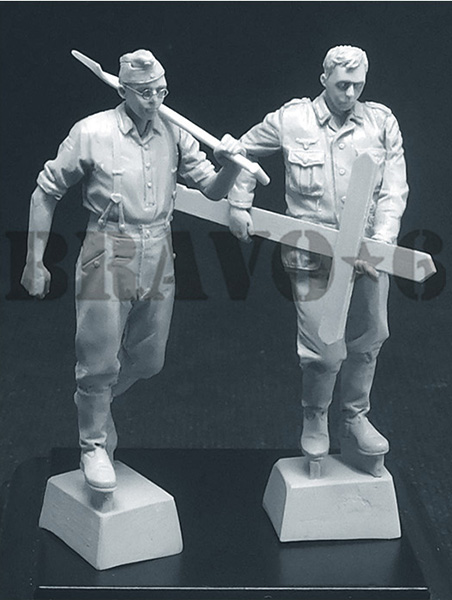 B6-35136 Миниатюра с фототравлением Cross Of Wood