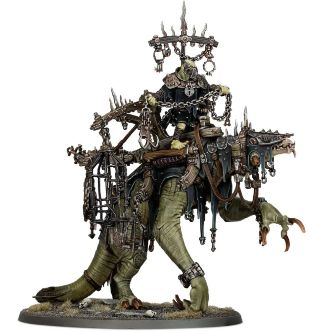 89-69GW Набор Боевые Кланы Орруков. Болотобосс Мерзогрязь (Orruk Warclans Swampboss Skumdrekk)