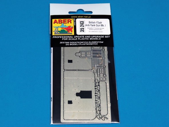 ABR-35-243  Дополнения для  British 17pdr A/T Gun для Bronco 1/35