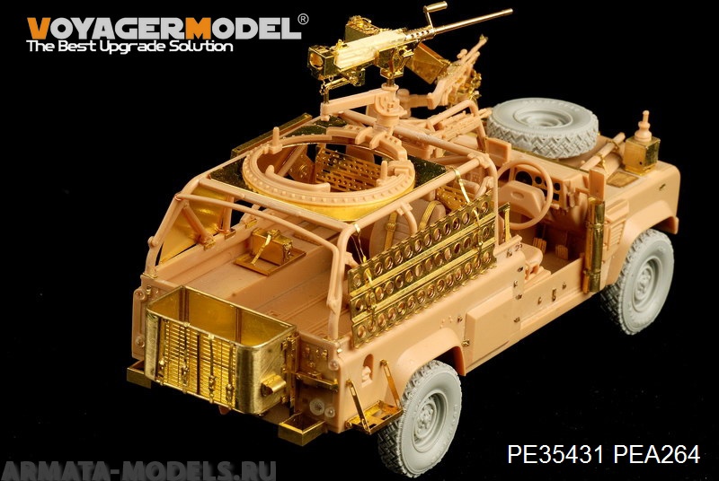 PE35431 Набор фототравления для Modern British Defender XD Wolf W.M.I.K(For hobby boss 82446)