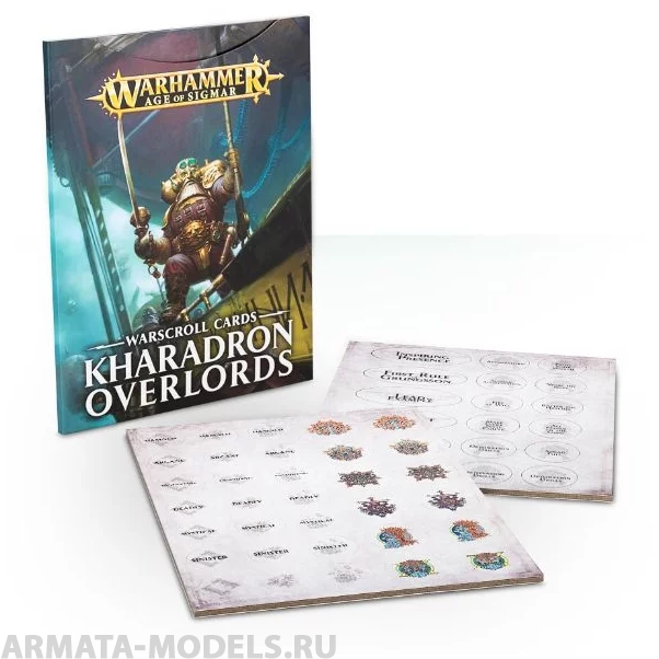 84-03-60GW Карты Боевые Свитки. Владыки Харадрона (англ.) (Warscrolls: Kharadron Overlords (Eng, Old))