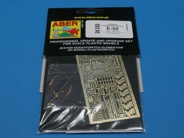 ABR-35-233  Дополнения для  German Standardpanzer E-50– vol. 1 basic set для Trumpeter 1/35