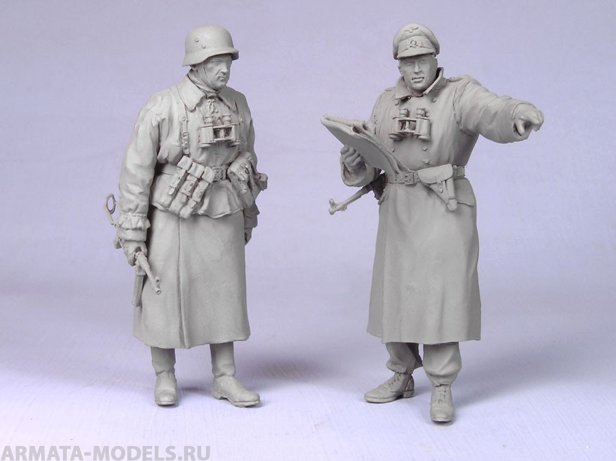 Т-35086 Немецкий танкист и офицер СС (зима 1941-43 гг) (2) Tank