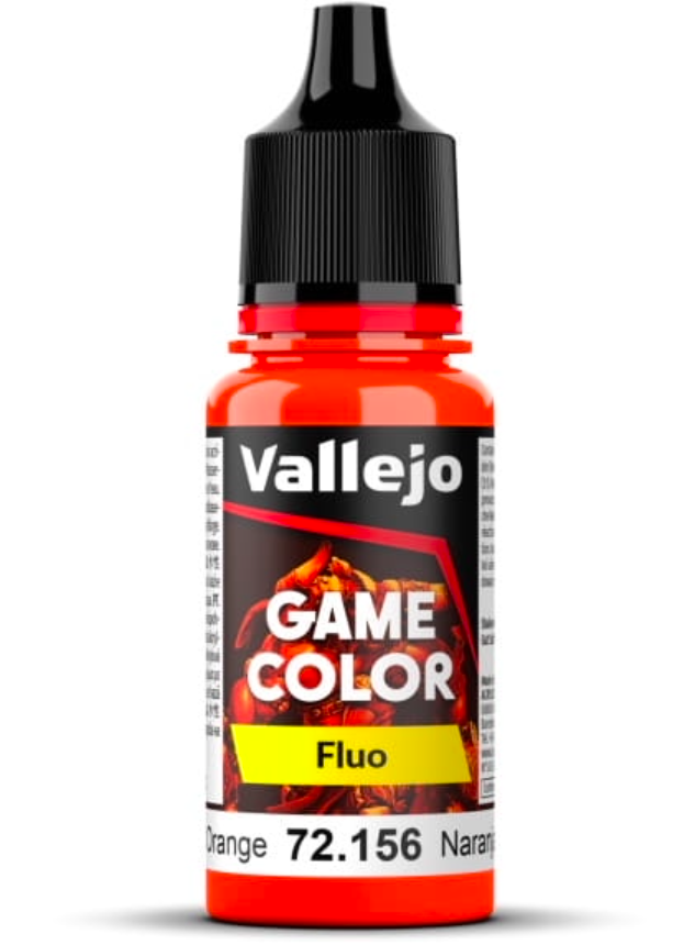 V-72156 156."Game Color" Флюоресцентный оранжевый