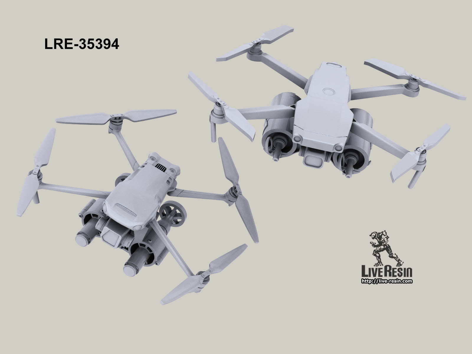 LRE35394 Дроны со сбросами - ВОГ, РГД-5, 6 шт в наборе (Не для свободной продажи) Live Resin