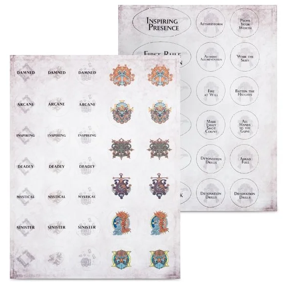 84-03-60GW Карты Боевые Свитки. Владыки Харадрона (англ.) (Warscrolls: Kharadron Overlords (Eng, Old))