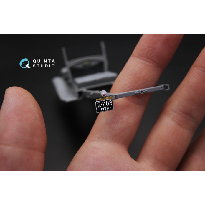 QD35015 3D Декаль интерьера кабины для семейства ГАЗ-АА/ААА (для любых моделей)