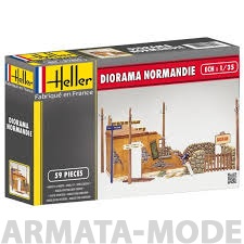 81250 Наборы для диорам DIORAMA NORMANDIE Heller