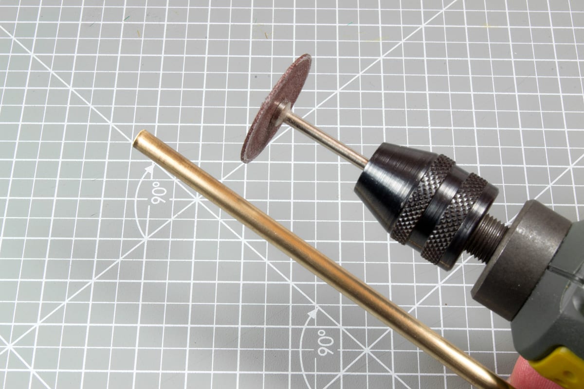 AK9107 Трубочка латунная BRASS PIPES 0,8mm, 5 units