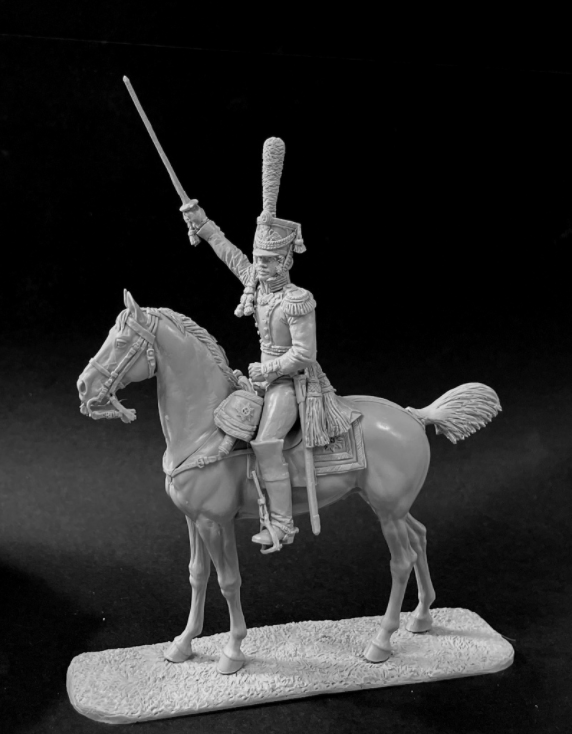 CHM-54254 Штаб-офицер Лейб-Гвардии Литовского полка, Россия 1812-14 гг. смола. Chronos Miniatures