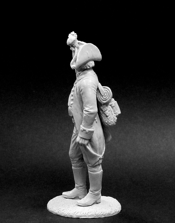 CHM-54220. Унтер-офицер егерских полков, Россия 1799 г. 54 мм. Материал - смола. Chronos Miniatures