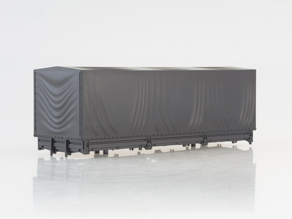 1310AVD Сборная модель КАМАЗ-65117 бортовой с тентом (рестайлинг) AVD Models