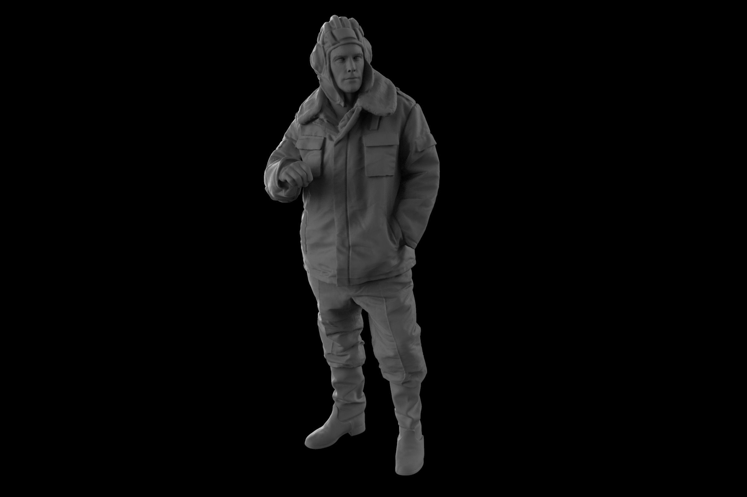 AM3713 Фигура танкиста №4 (Не для свободной продажи) Arma Models