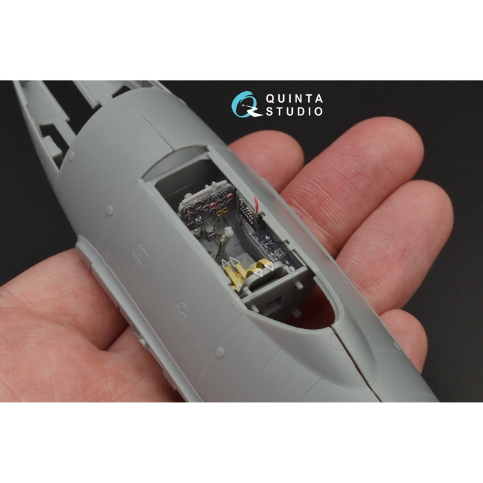 QD48089 3D Декаль интерьера кабины Me-262A (для модели HobbyBoss)