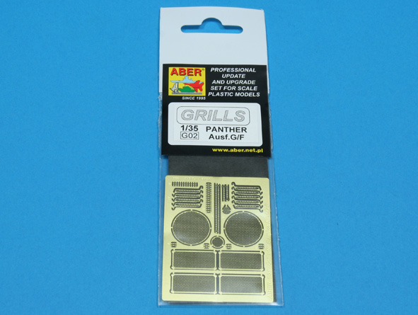 ABR-35-G02  Дополнения для  Panther, Ausf.G/F для  1/35