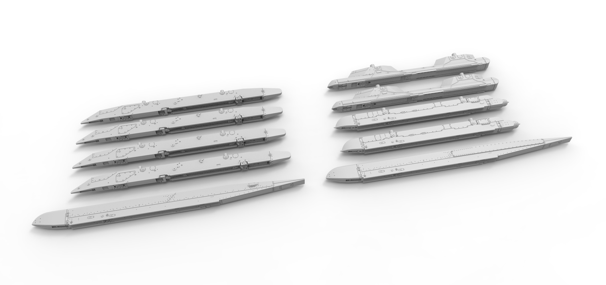 48277-1TMP НАБОР АКУ АПУ для СУ-27, 1/48 