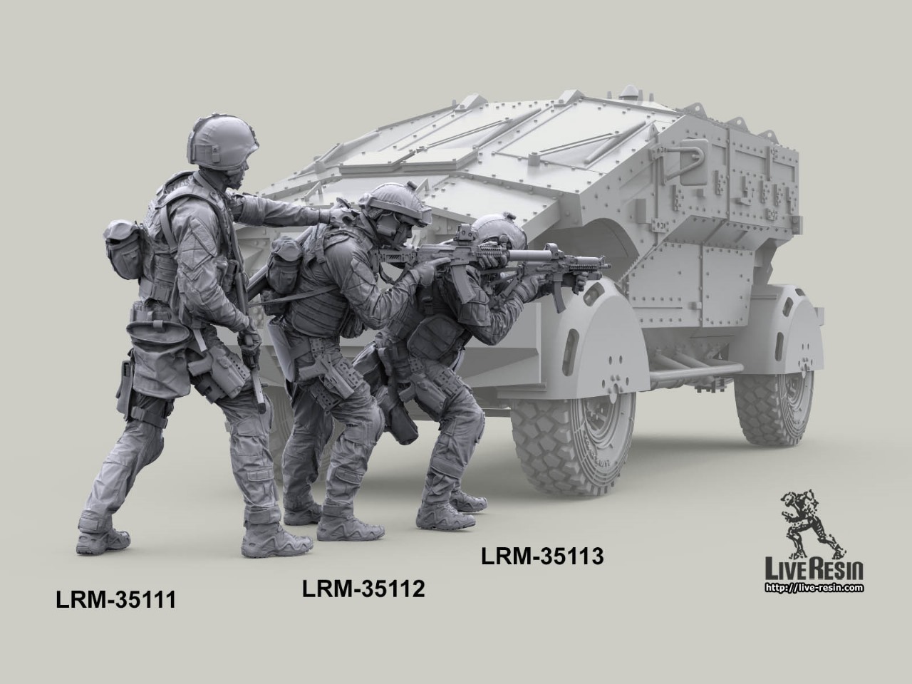 LRM35112 Боец Управления «А» ЦСН ФСБ России – 2 Live Resin