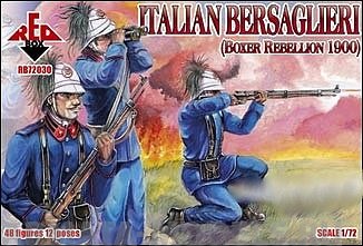 RB72030 Фигуры Italian Bersaglieri 1900 (Boxer Rebellion) Red Box