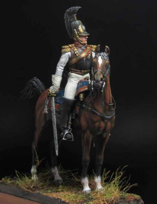 CHM-54229. Штаб-офицер Лейб-Гвардии Конного полка, Россия 1812-14 гг. 54 мм. Материал -  смола. Chronos Miniatures