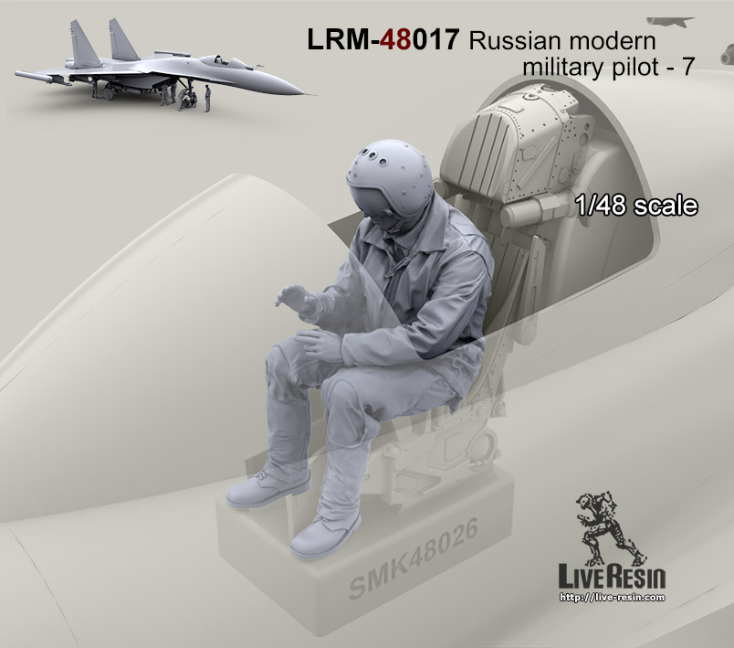 LRM48017 Военный летчик ВВС РФ - 7