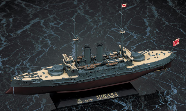 52270 Корабль IJN Battleship Mikasa 120th Anniversary of Launch Hasegawa