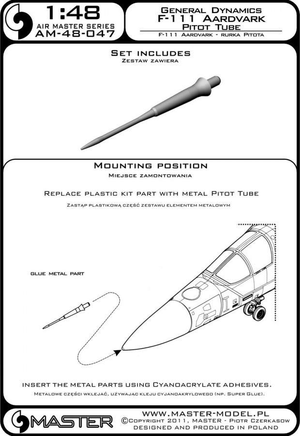 AM-48-047 ПВД для самолета F-111 Aardvark