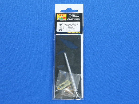 ABR-35-L-28  Дополнения для  German 88mm KwK36/L56 Tiger I late barrel для Tamiya 1/35
