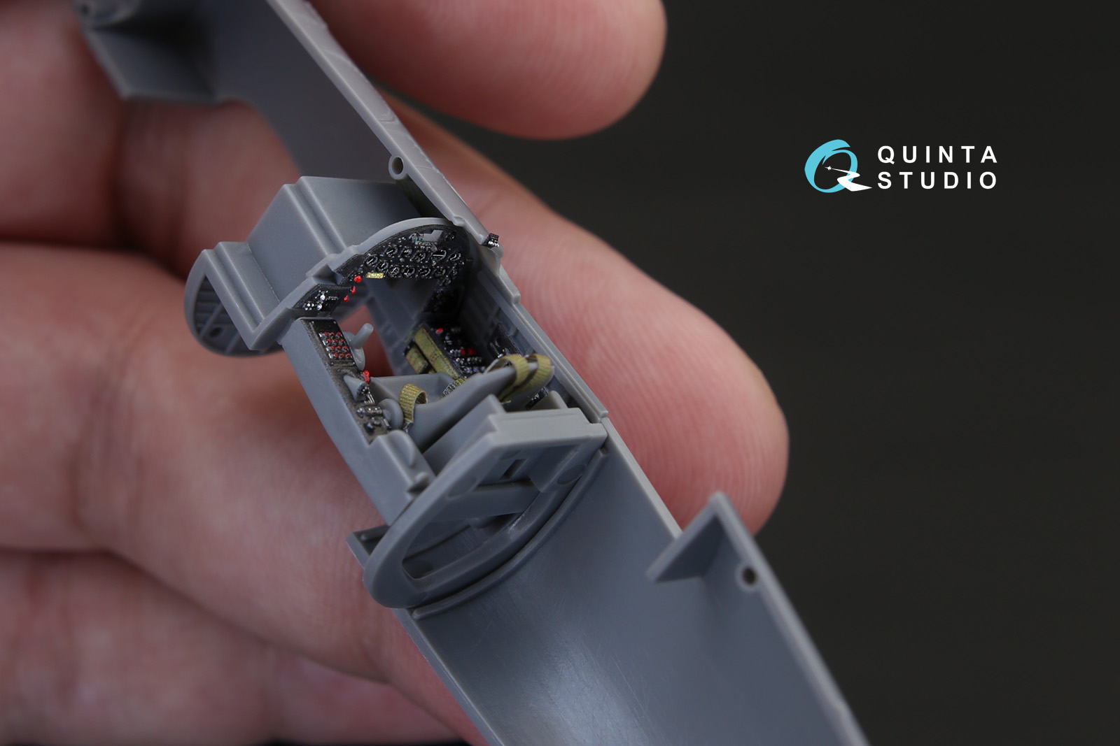 QD72022 3D Декаль интерьера кабины F4U-1A Corsair (для модели Tamiya)