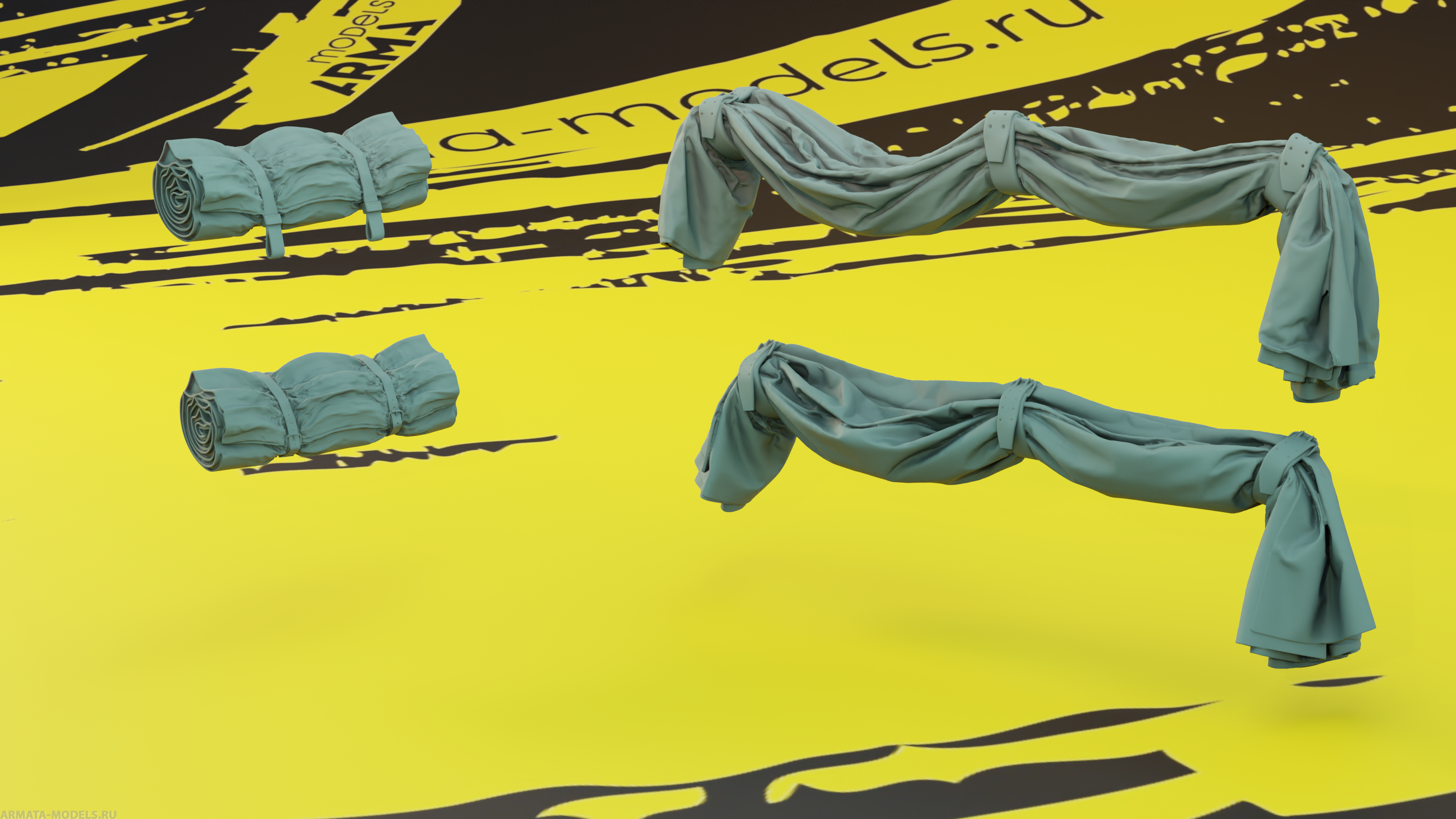 AM3722 Набор скаток на башню  танка Т-62 (Не для свободной продажи)