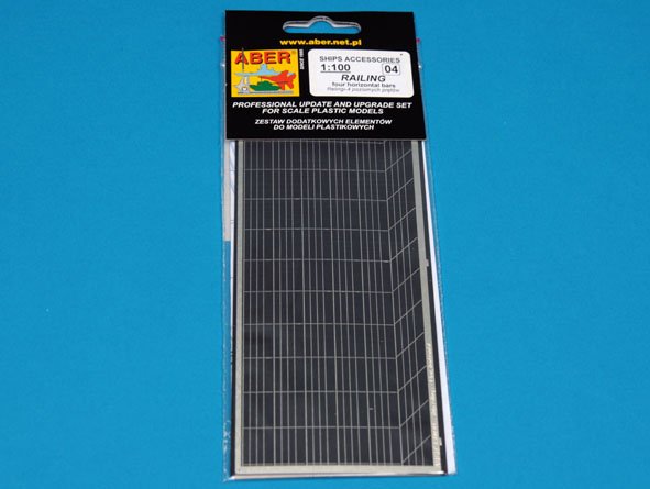 ABR-1:100-–-04  Дополнения для  Railing four horizontal bars для  1/100