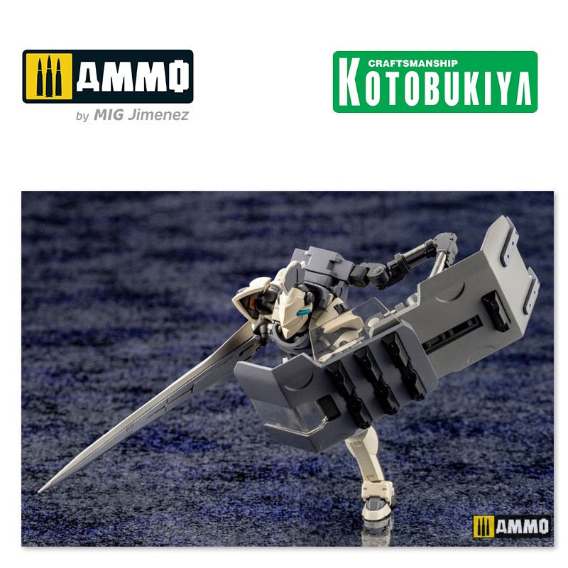 KTOHG045 Коллекционая сборная модель  HGPM 1/24 Governor Armor Type Knight Bianco 8 cm KOTOBUKIYA