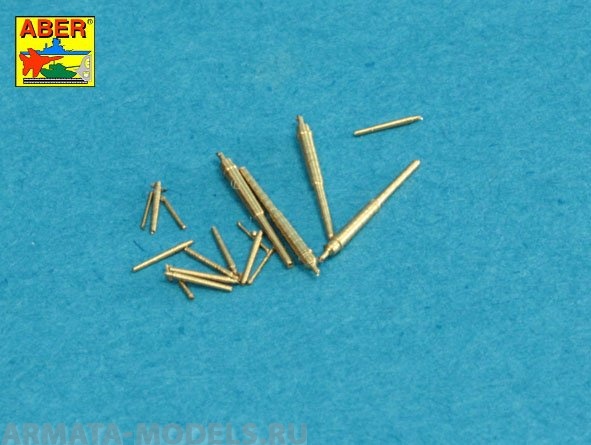 ABR-1:700-L-34  Дополнения для  Set of Barrels for Narvic classe destroyers type 1936A: 150mm x 5; 37mm x 8; 37mm(M42) x 10;  для  1/700