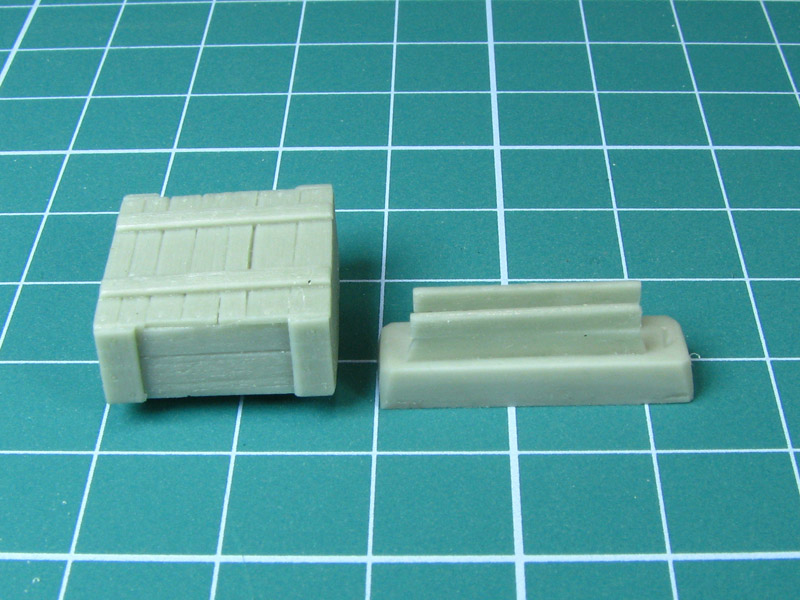 E-010 Дополнения для моделей Wooden Box general purpose. Three various designs in 1/35 scale