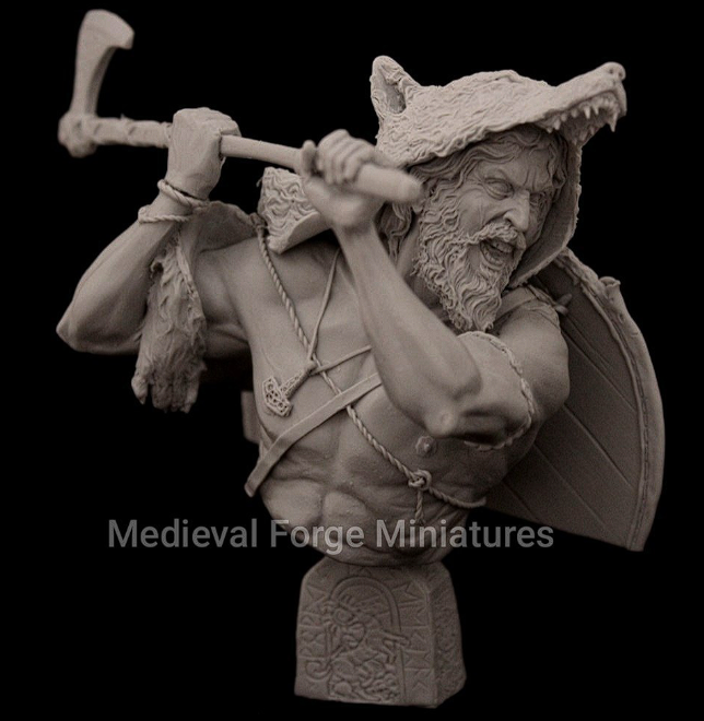 A-049 Бюст Ulfhednar Medieval Forge Miniatures