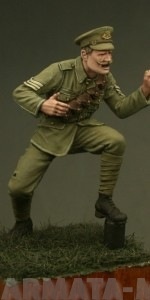 TW54019 Sergeant Royal Horse Artillery, Neru 1914 54mm