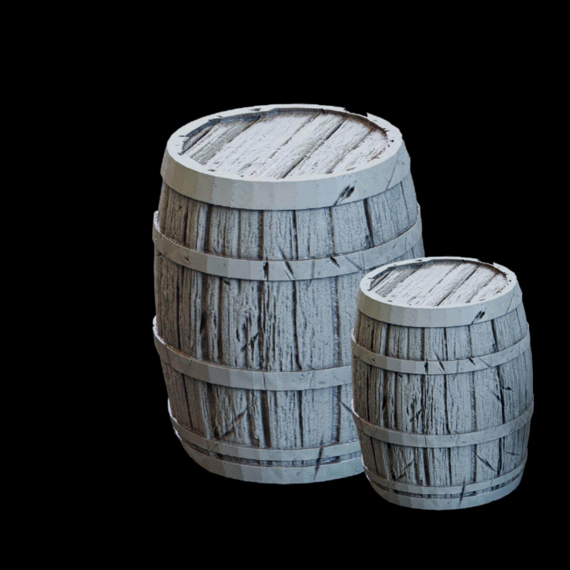 HE-72057 Миниатюра Бочки 2шт. Hobby Expert